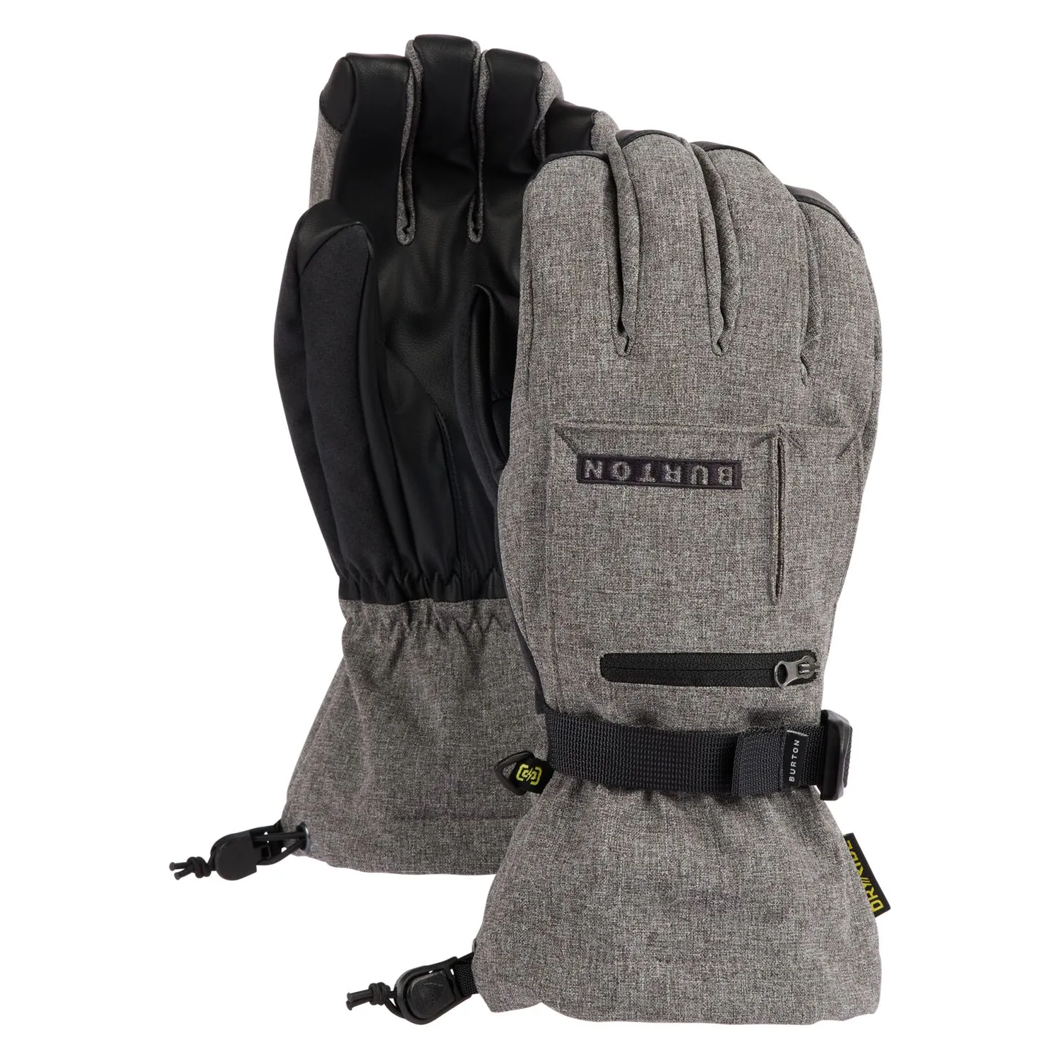 Burton Baker Glove Grey Heather 1 Burton Baker Glove Grey Heather