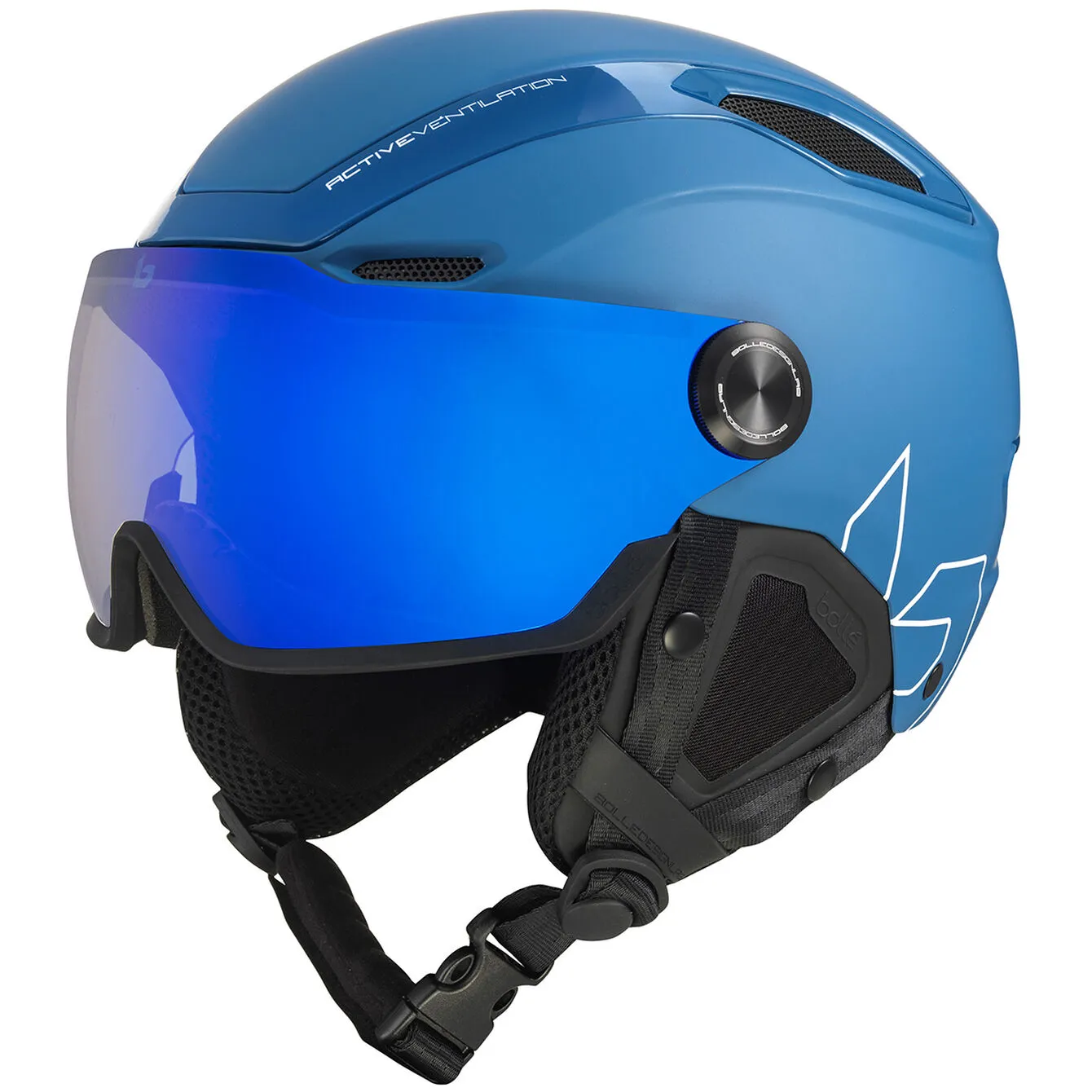 BOLLE Bollé V-Line Yale Blue Matte Skihelm 1 BOLLE Bollé V-Line Yale Blue Matte Skihelm
