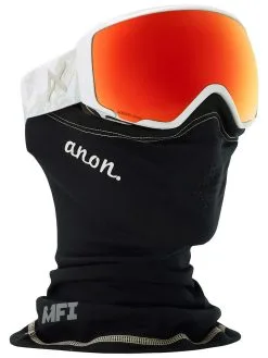 Anon WM1 MFI W/Spare Cant Stop SonarRed -Ski Helm Wm1MfiCantStopBonusLensGoggle