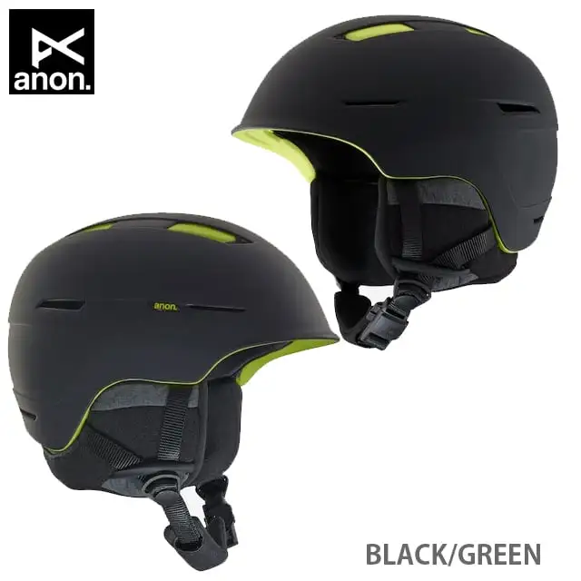 Anon Invert Helm Men Black/Green MIPS 1 Anon Invert Helm Men Black/Green MIPS